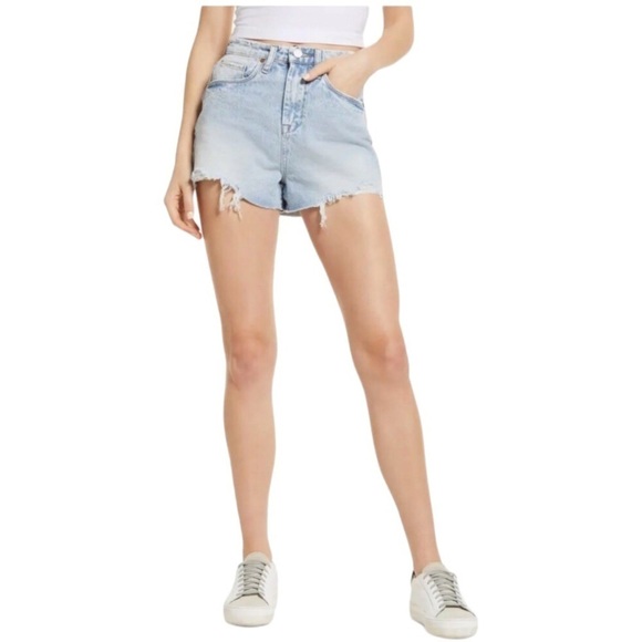 BlankNYC The Reeve  Ultra High Rise Jean Shorts Size 31 NWT - Picture 1 of 14